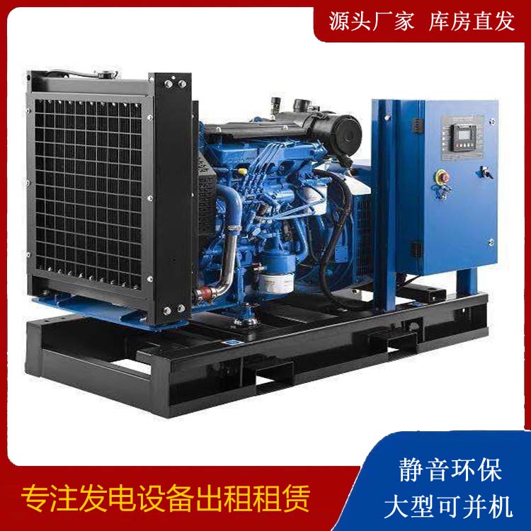 茅箭出租发电机 潍柴发电机一定要预防通风管道的堵塞和灰尘
